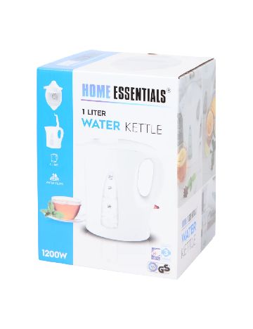 Fierbator de apa Home Essentials, alb