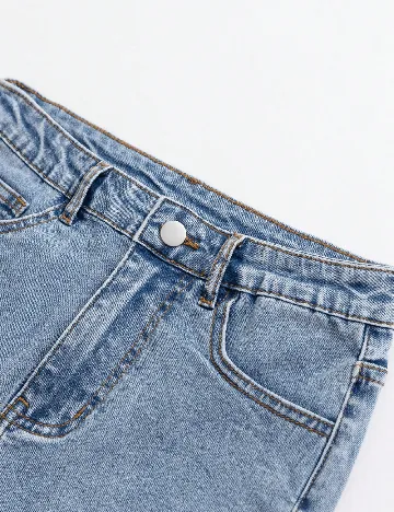 Pantaloni scurti Shein Kids, albastru