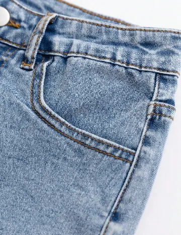 Pantaloni scurti Shein Kids, albastru