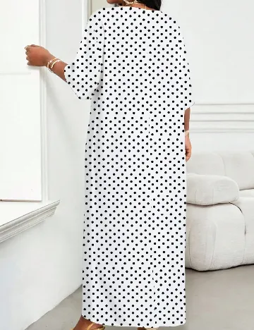 Rochie lunga SHEIN CURVE, alb