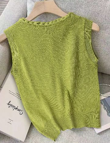 Top SHEIN, verde