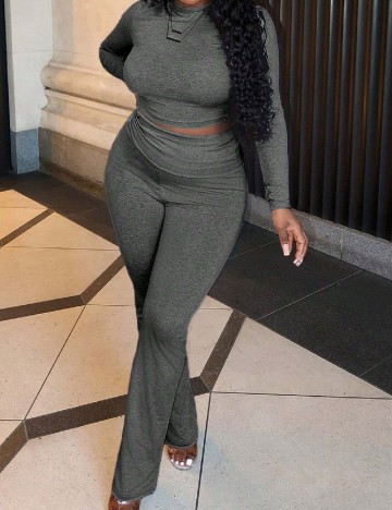 Compleu SHEIN CURVE, gri