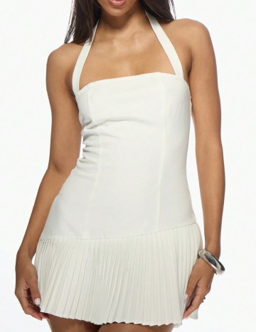 Rochie scurta Missguided, alb