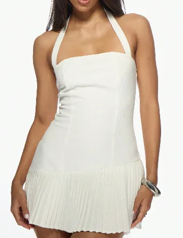 Rochie scurta Missguided, alb