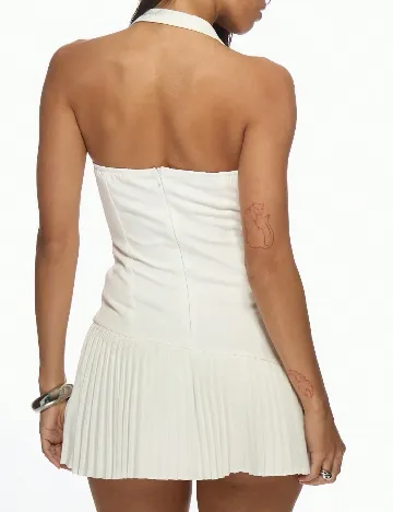 Rochie scurta Missguided, alb