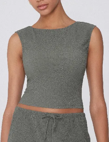 Top Tezenis, verde
