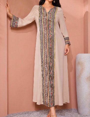 Rochie lunga SHEIN, bej