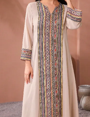 Rochie lunga SHEIN, bej