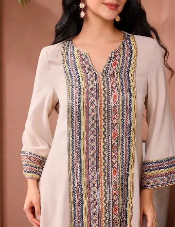 Rochie lunga SHEIN, bej