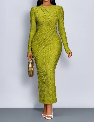Rochie lunga SHEIN, verde