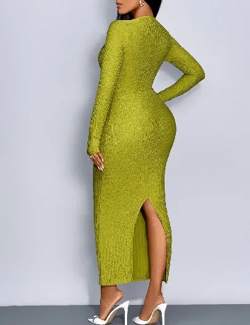 Rochie lunga SHEIN, verde
