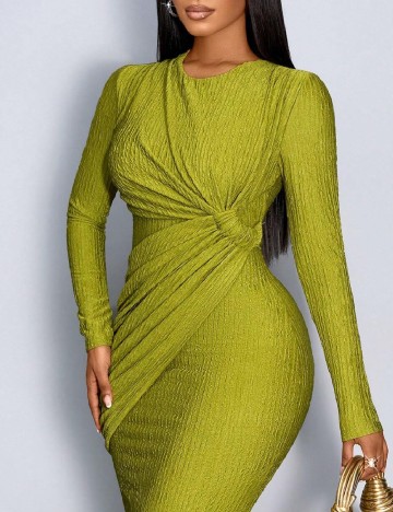 Rochie lunga SHEIN, verde