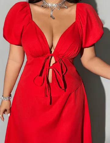 Compleu SHEIN CURVE, rosu
