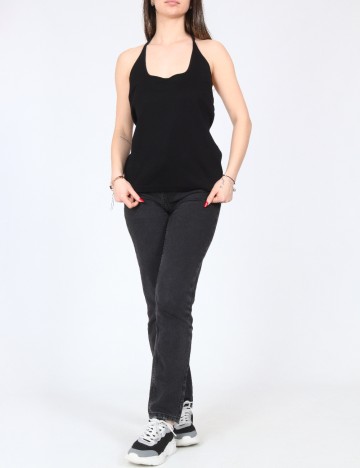 Top Massimo Dutti, negru