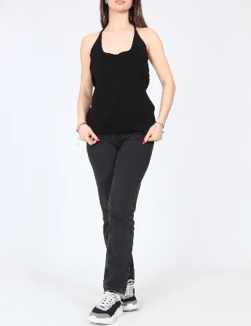 Top Massimo Dutti, negru