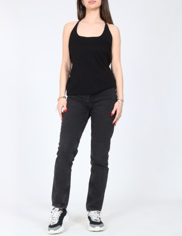 Top Massimo Dutti, negru