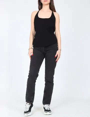 Top Massimo Dutti, negru