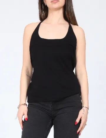 Top Massimo Dutti, negru