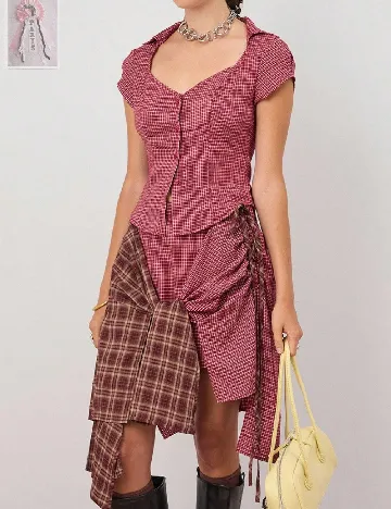 Top SHEIN, rosu