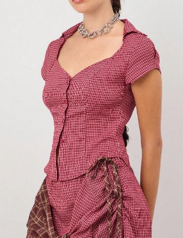 Top SHEIN, rosu