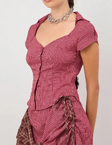 Top SHEIN, rosu