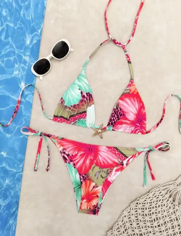 Costum de baie SHEIN, mix culori