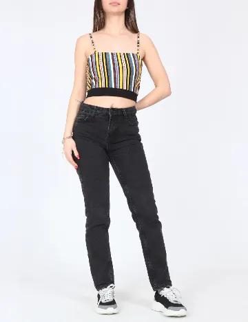 Top Zara, mix culori
