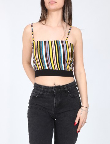 Top Zara, mix culori