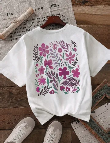 Tricou SHEIN, alb