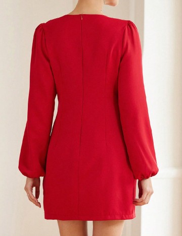 Rochie scurta SHEIN, rosu
