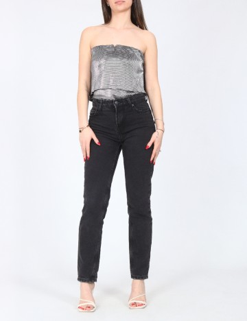 Body Bershka, argintiu