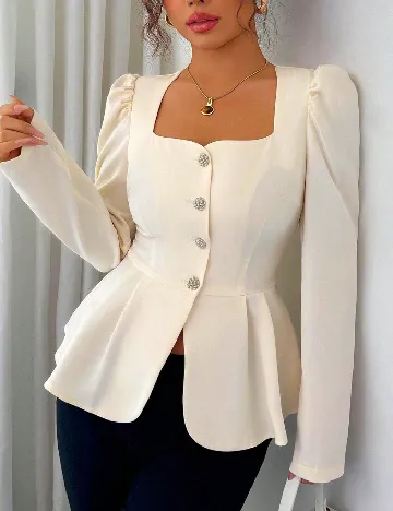 Bluza SHEIN, ecru
