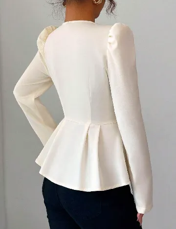Bluza SHEIN, ecru