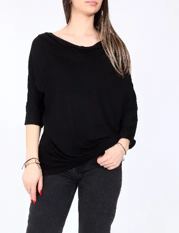 Bluza Bershka, negru