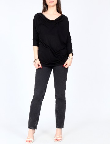 Bluza Bershka, negru