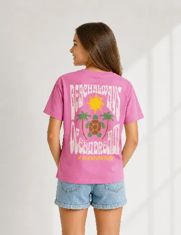 Tricou Zara, roz
