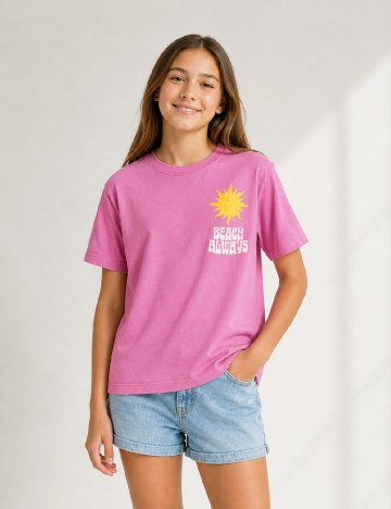 Tricou Zara, roz