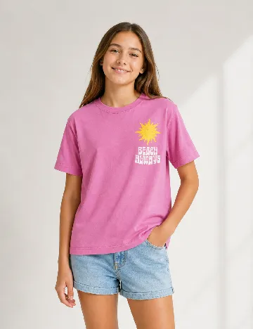 Tricou Zara, roz