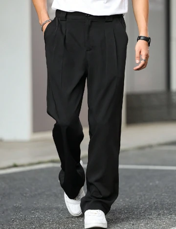 Pantaloni SHEIN, negru