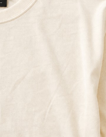 Tricou Massimo Dutti, crem