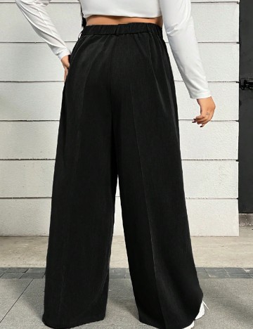 Pantaloni SHEIN CURVE, negru