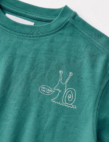 Tricou Zara, verde