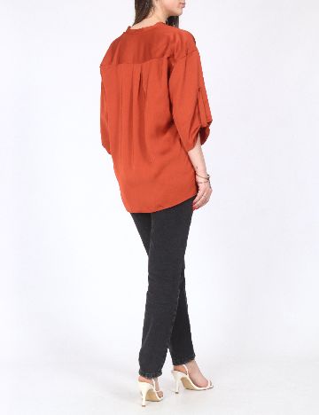 Bluza Zara, caramiziu