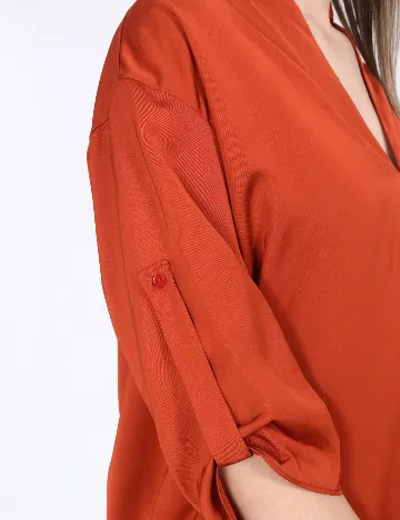 Bluza Zara, caramiziu