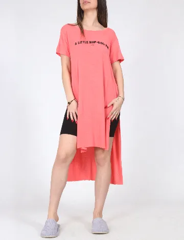 Bluza de pijama Bershka, roz