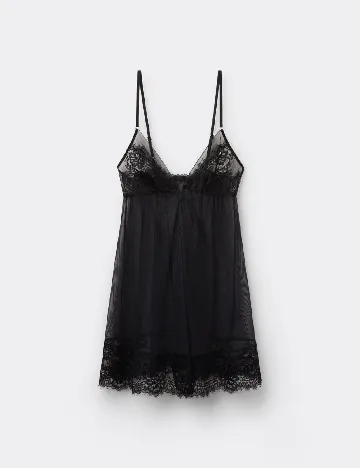 Rochie de noapte Intimissimi, negru