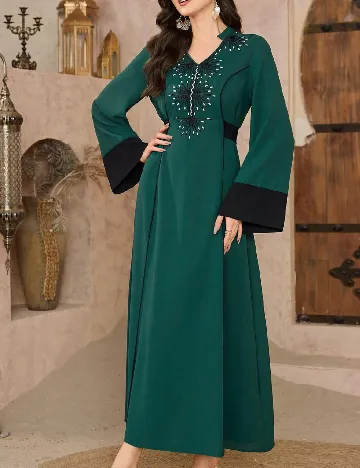Rochie lunga SHEIN, verde