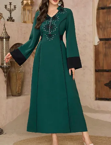 Rochie lunga SHEIN, verde