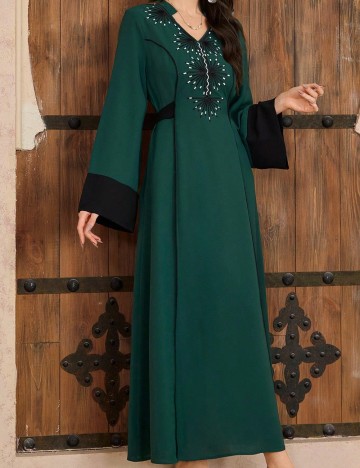Rochie lunga SHEIN, verde