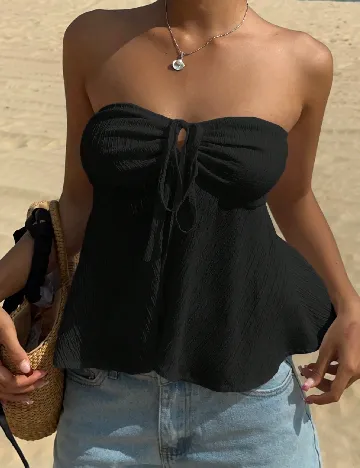 Top SHEIN, negru